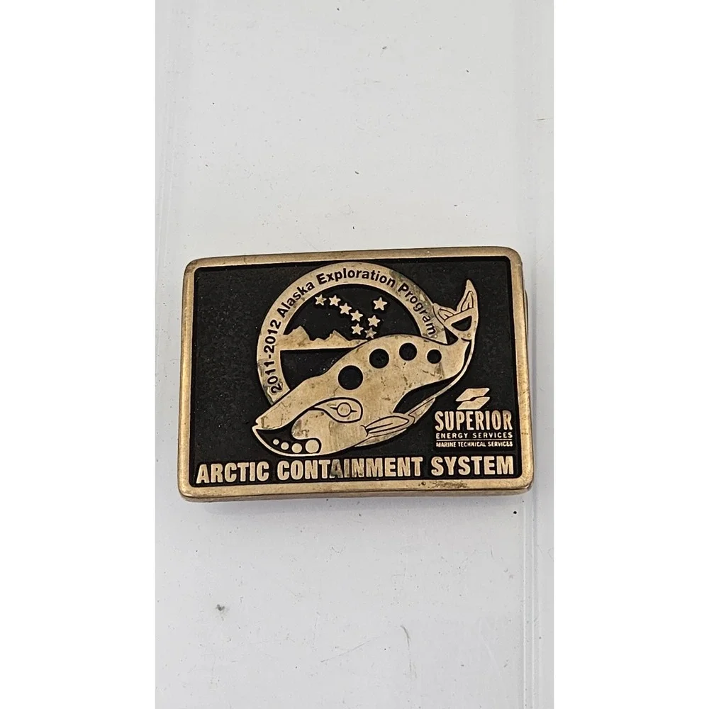 very rare bronze belt buckle 